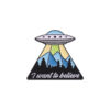 I want to believe