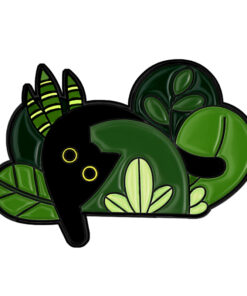 Gatos Ojos Amarillos Arbusto