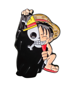 Mitad Bandera Mitad Luffy - One Piece