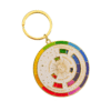 Llavero Circulo Cromatico Blanco